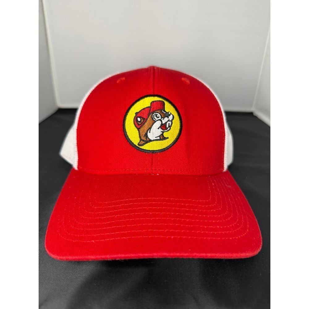 Buc-ee's Logo Trucker Hat Embroidered Beaver Mesh Snapback